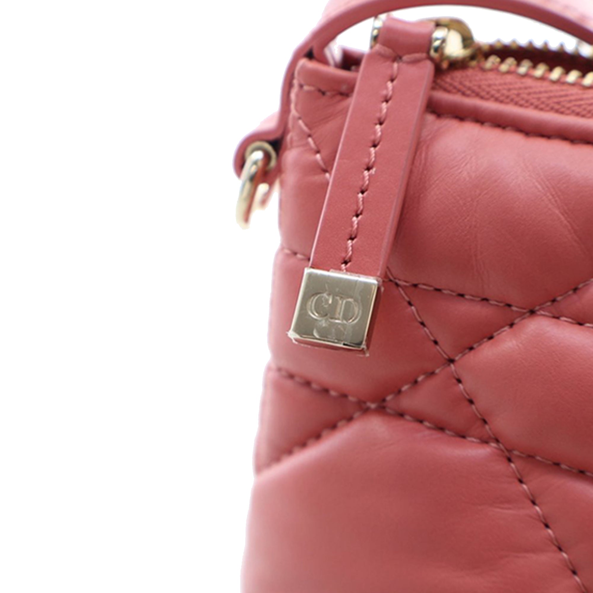 Small Calfskin Macrocannage Diortravel Nomad Pouch - Image 14