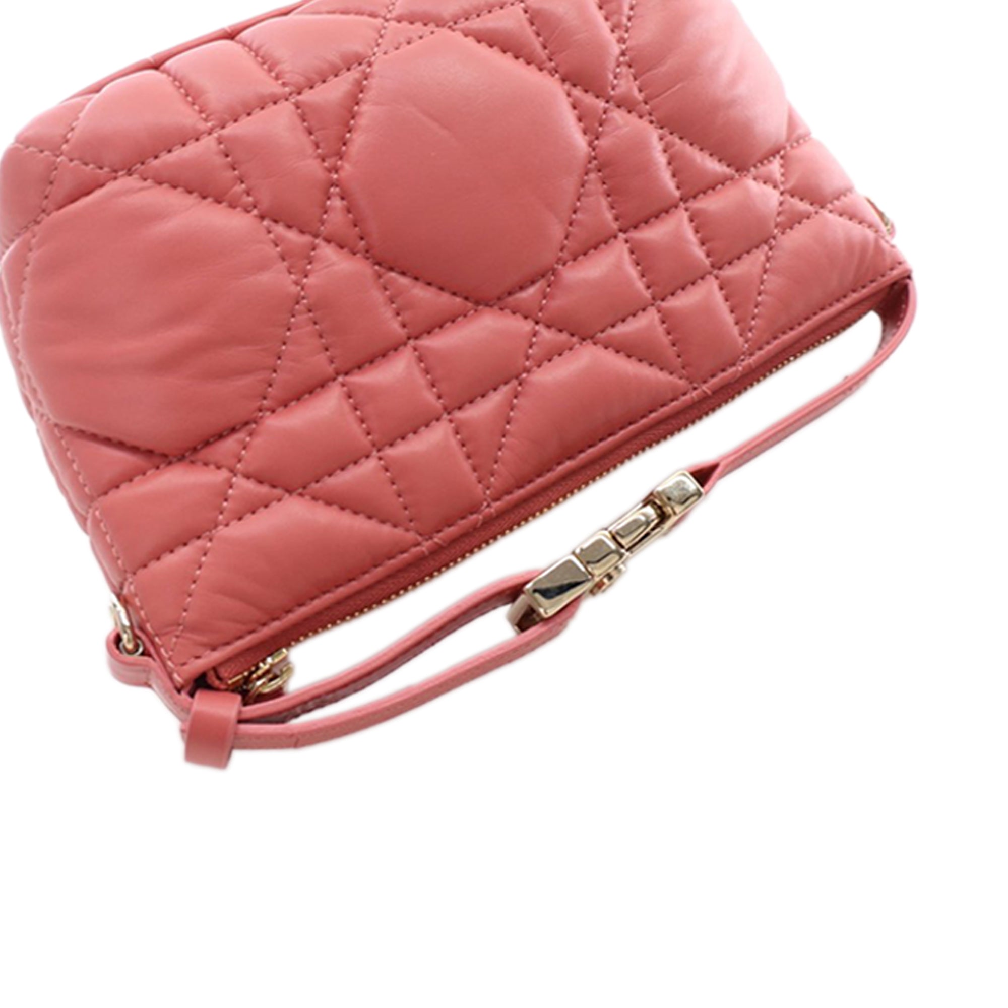 Small Calfskin Macrocannage Diortravel Nomad Pouch - Image 15