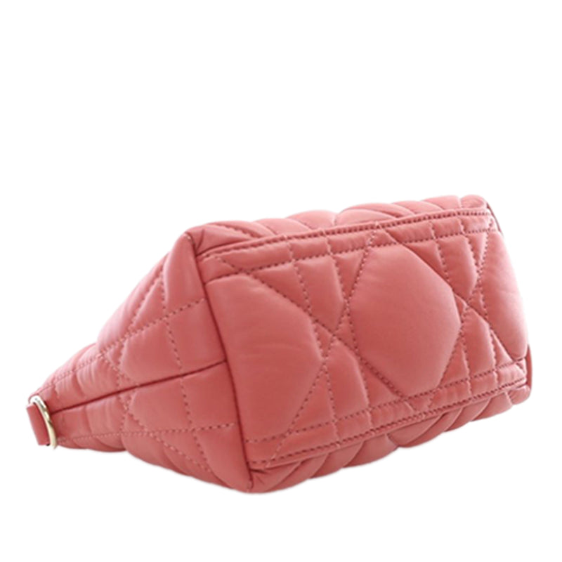 Small Calfskin Macrocannage Diortravel Nomad Pouch - Image 6