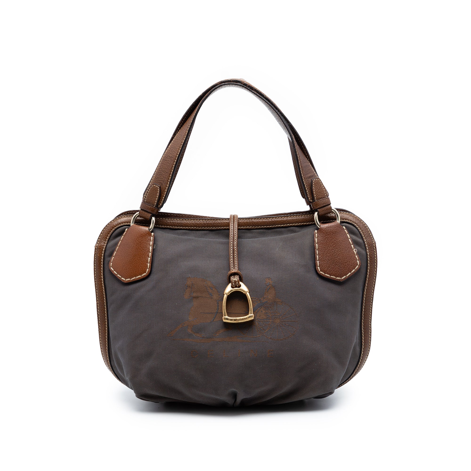 Canvas Carriage Tote - Image 1