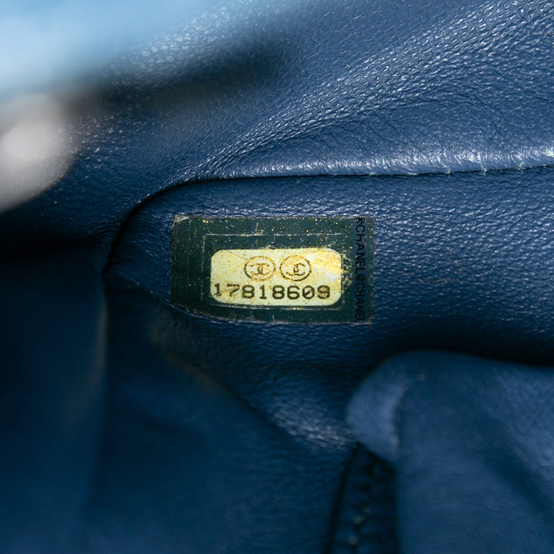 Large Quilted Denim Boy Flap - Image 6