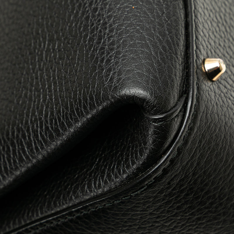 Small Dollar Calf Interlocking G Satchel - Image 10
