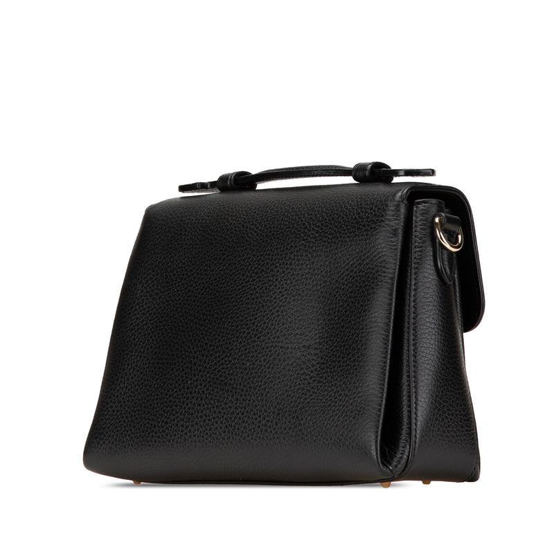 Small Dollar Calf Interlocking G Satchel - Image 2