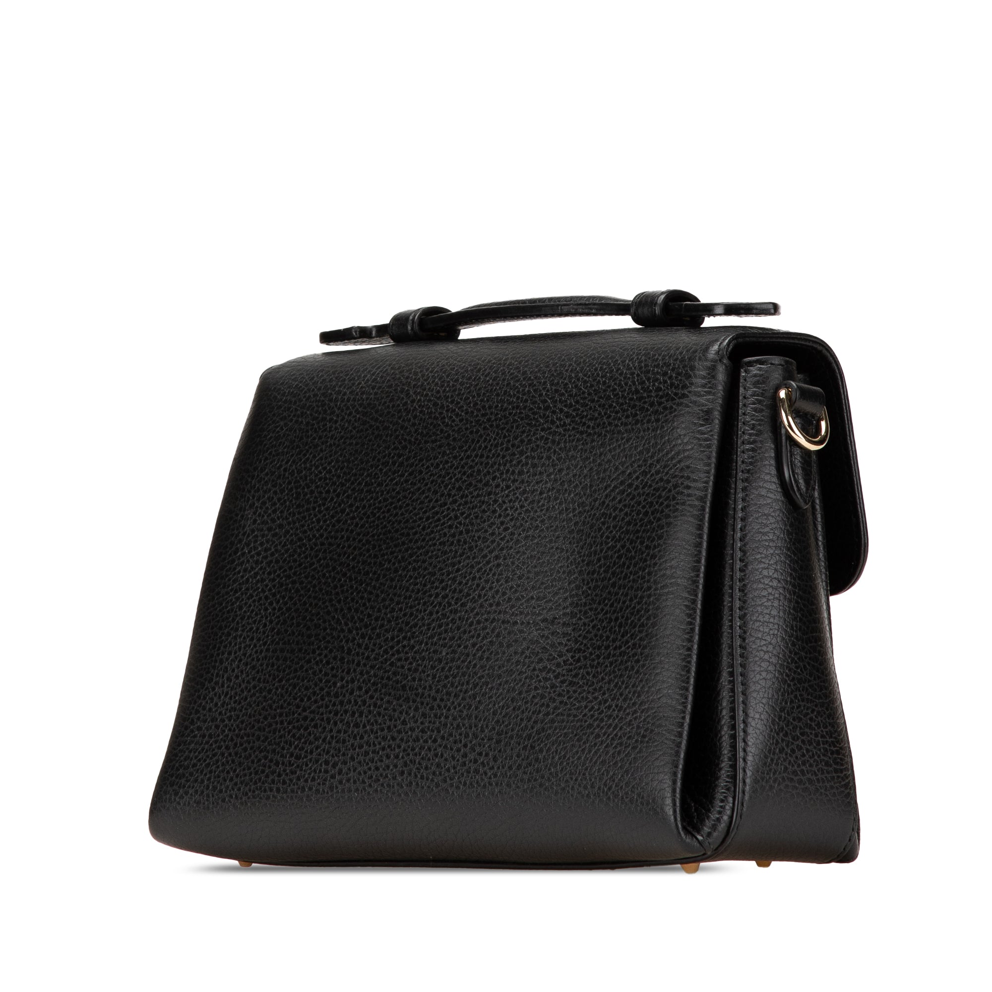 Small Dollar Calf Interlocking G Satchel - Image 2