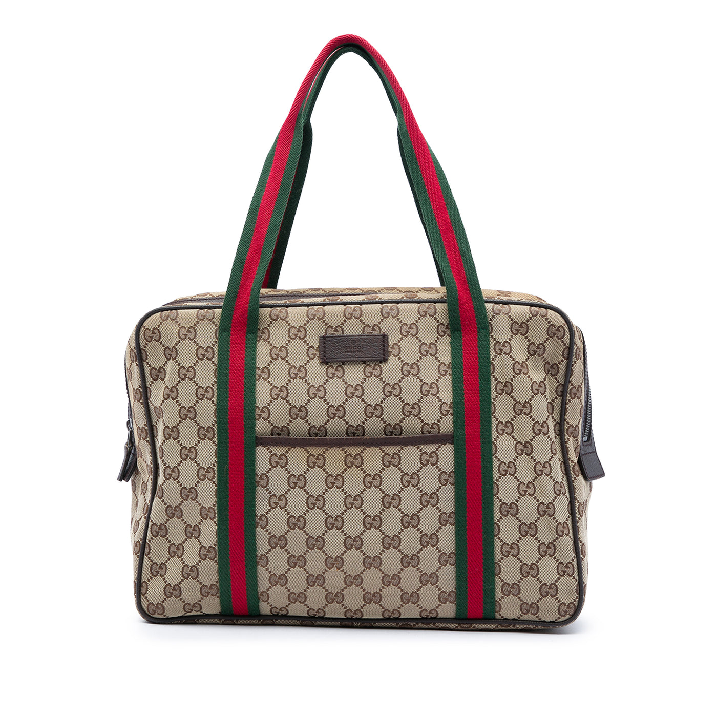 GG Canvas Web Business Bag - Image 1