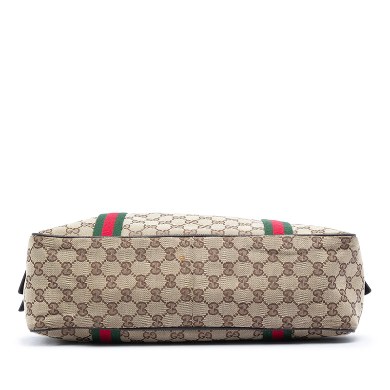 GG Canvas Web Business Bag - Image 3