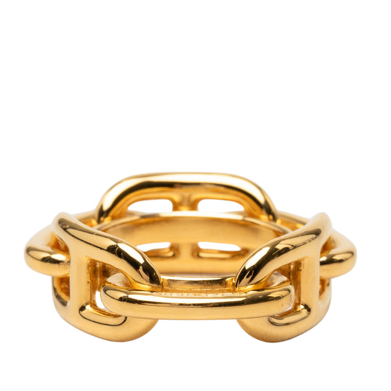 Gold Plated Regate Scarf Ring - Image 3