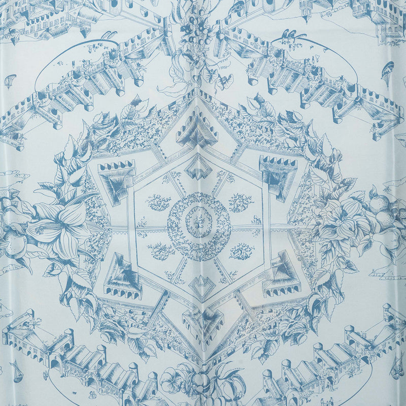Au Pays de Cocagne Finesse Silk Scarf 90 - Image 7