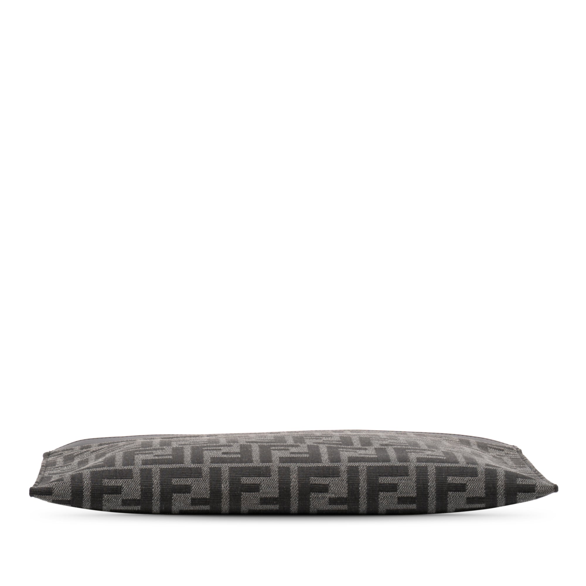 Medium Zucca Canvas Flat Pouch - Image 3