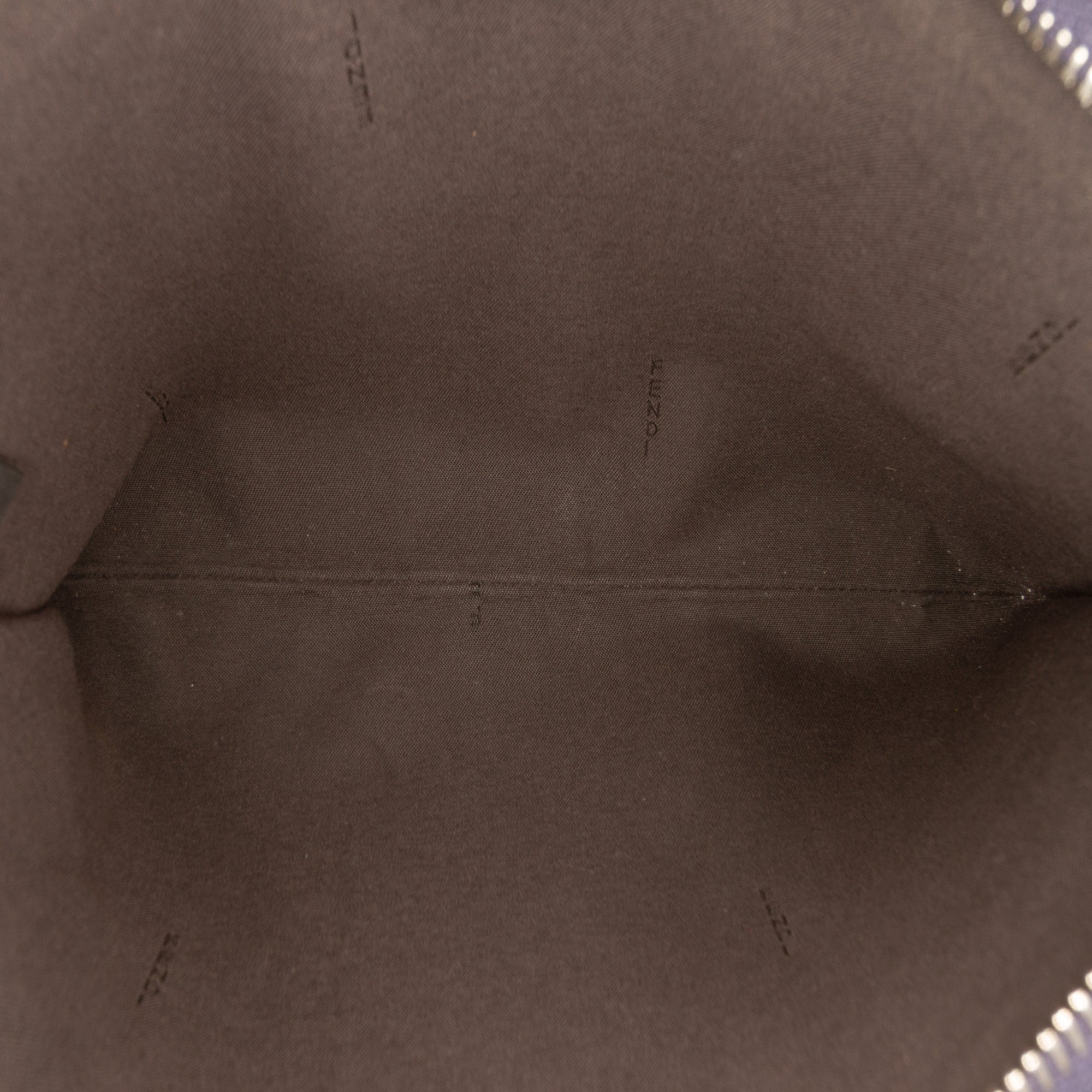 Medium Zucca Canvas Flat Pouch - Image 4