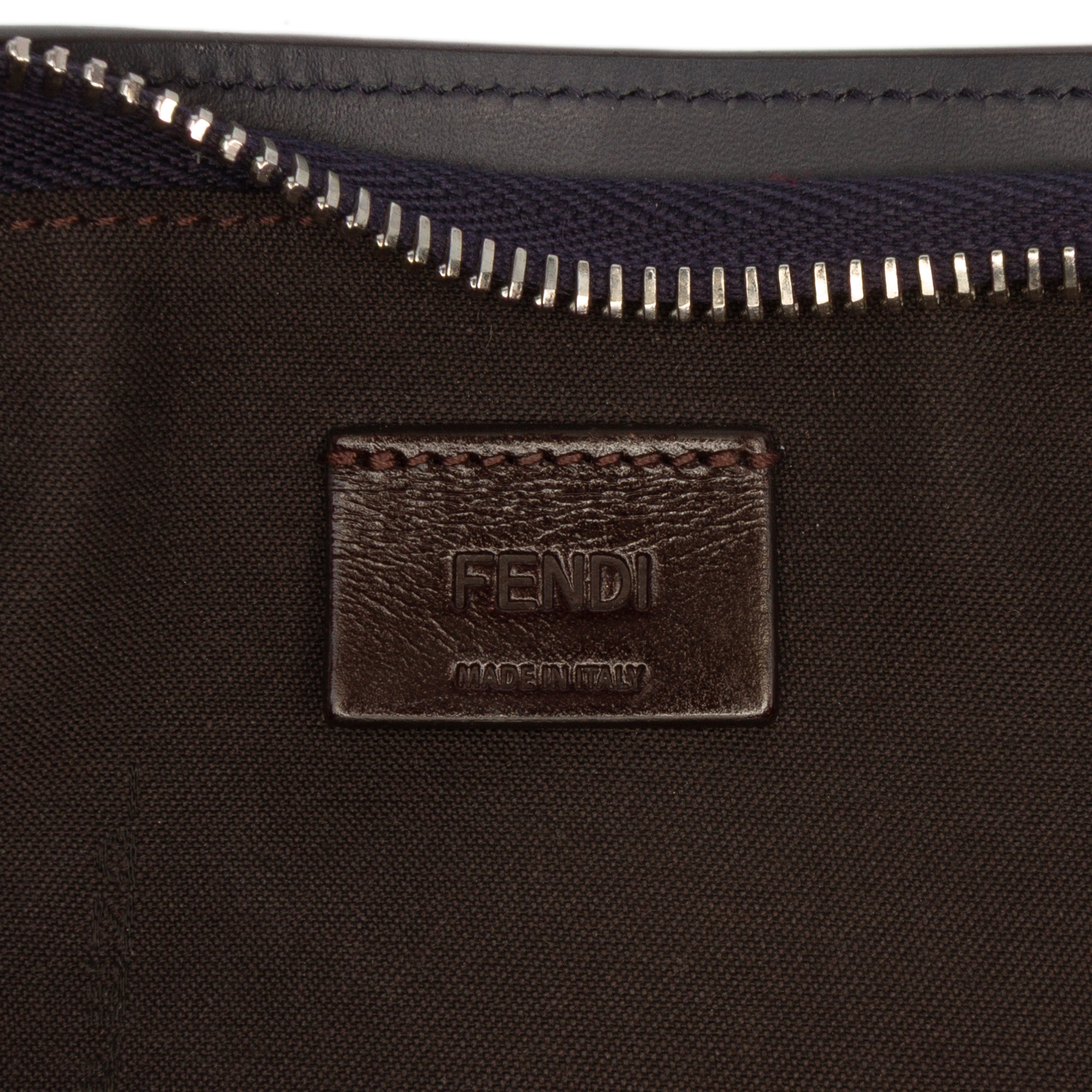 Medium Zucca Canvas Flat Pouch - Image 5