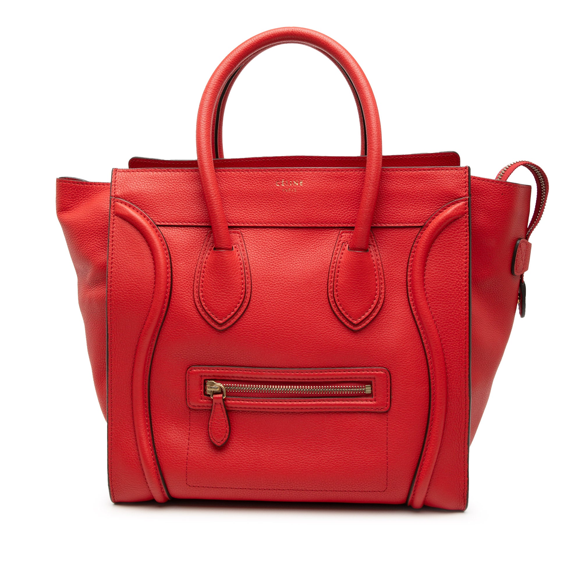 Mini Calfskin Luggage Tote - Image 1