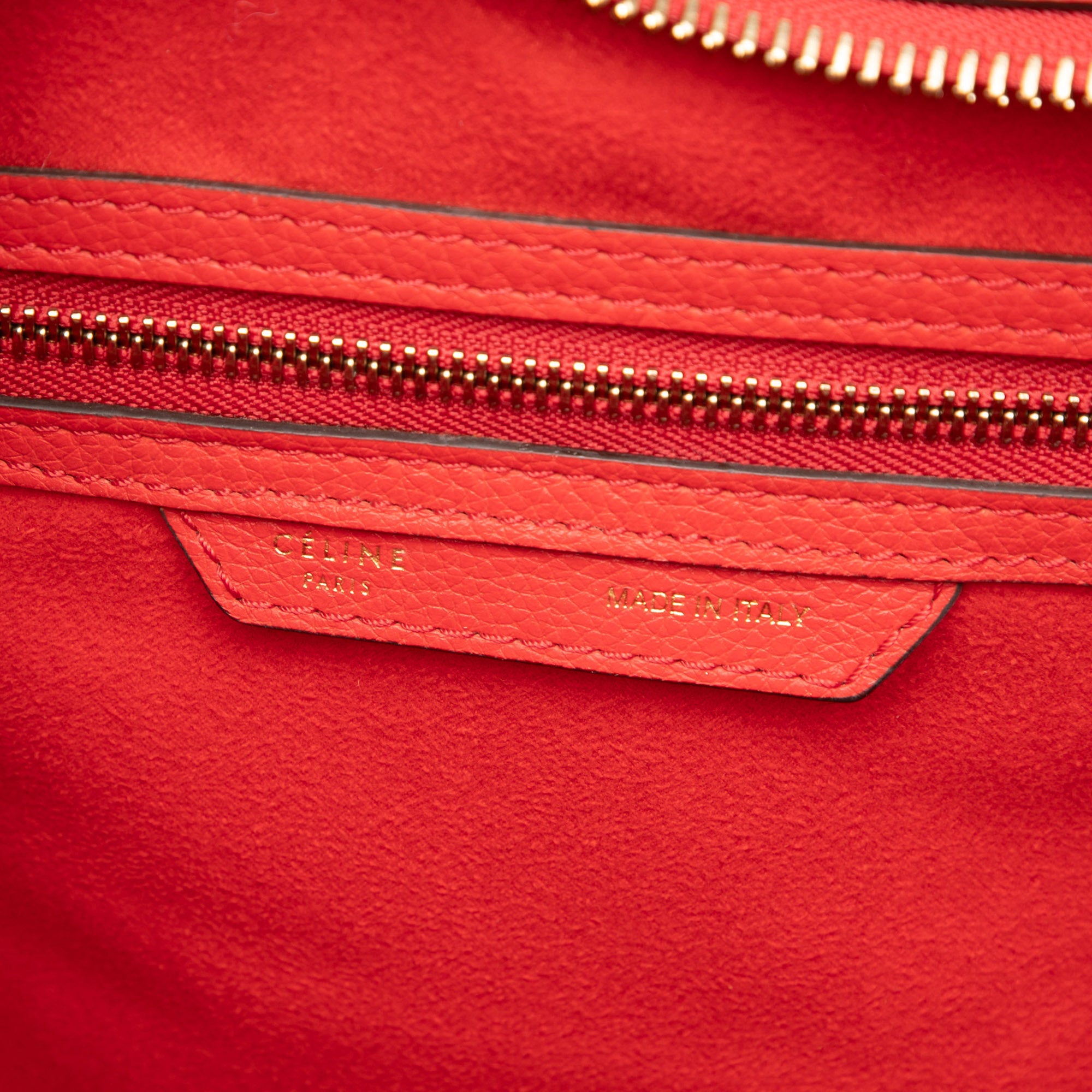 Mini Calfskin Luggage Tote - Image 5