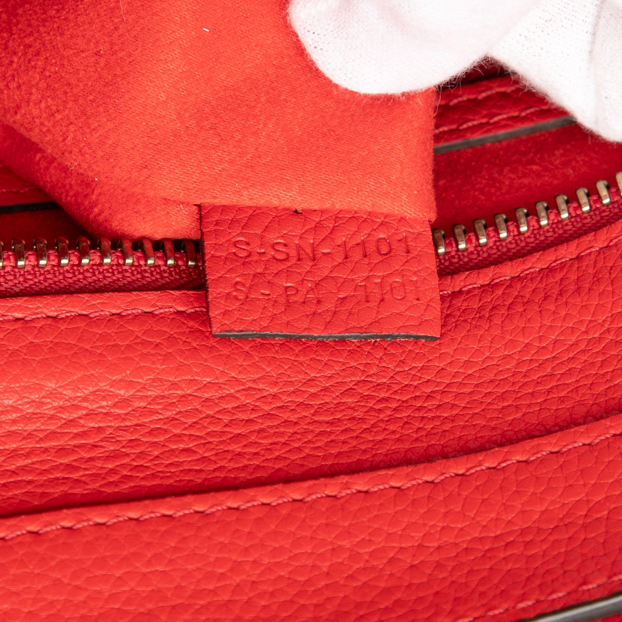 Mini Calfskin Luggage Tote - Image 6