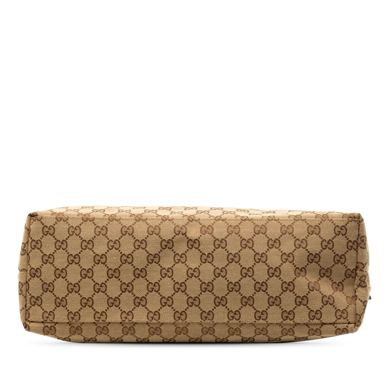 GG Canvas Web Tote - Image 3
