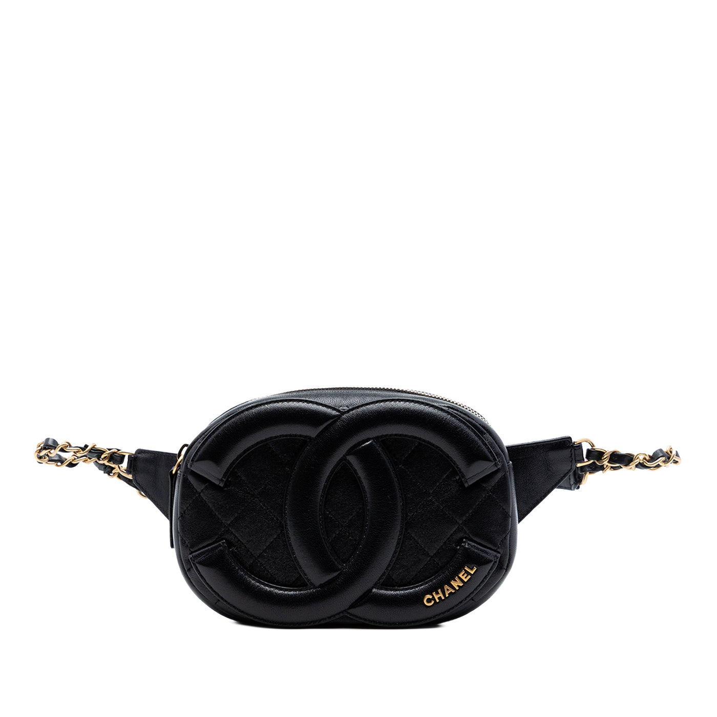CC Quilted Lambskin Coco Midnight Camera Bag - Image 1