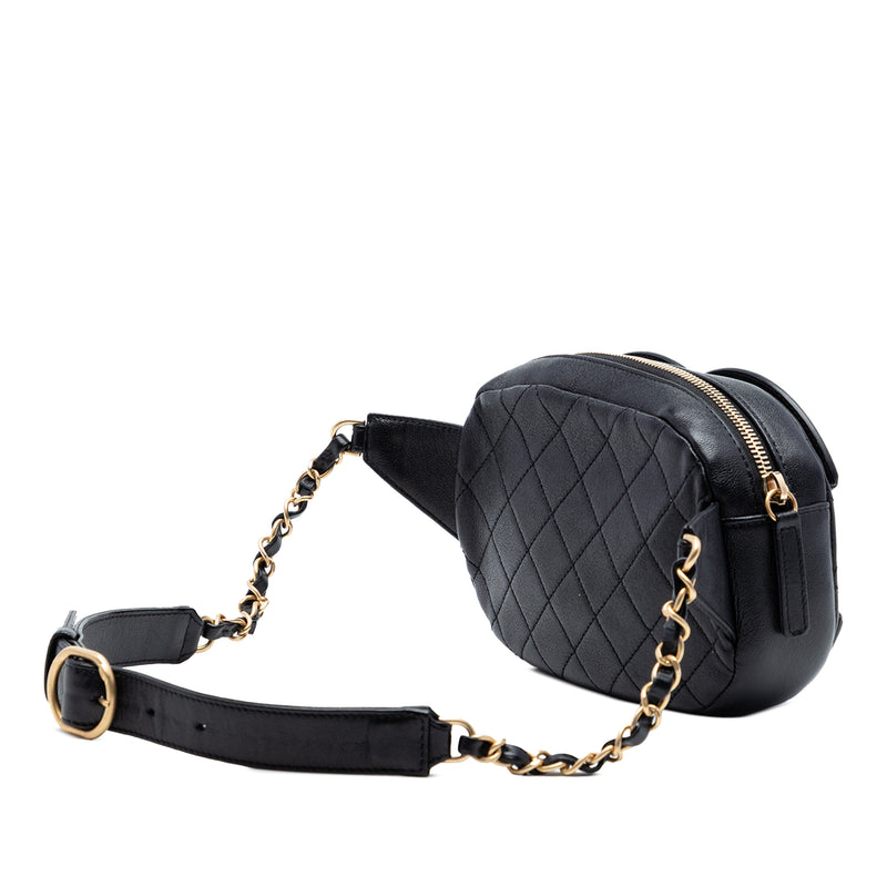 CC Quilted Lambskin Coco Midnight Camera Bag - Image 2