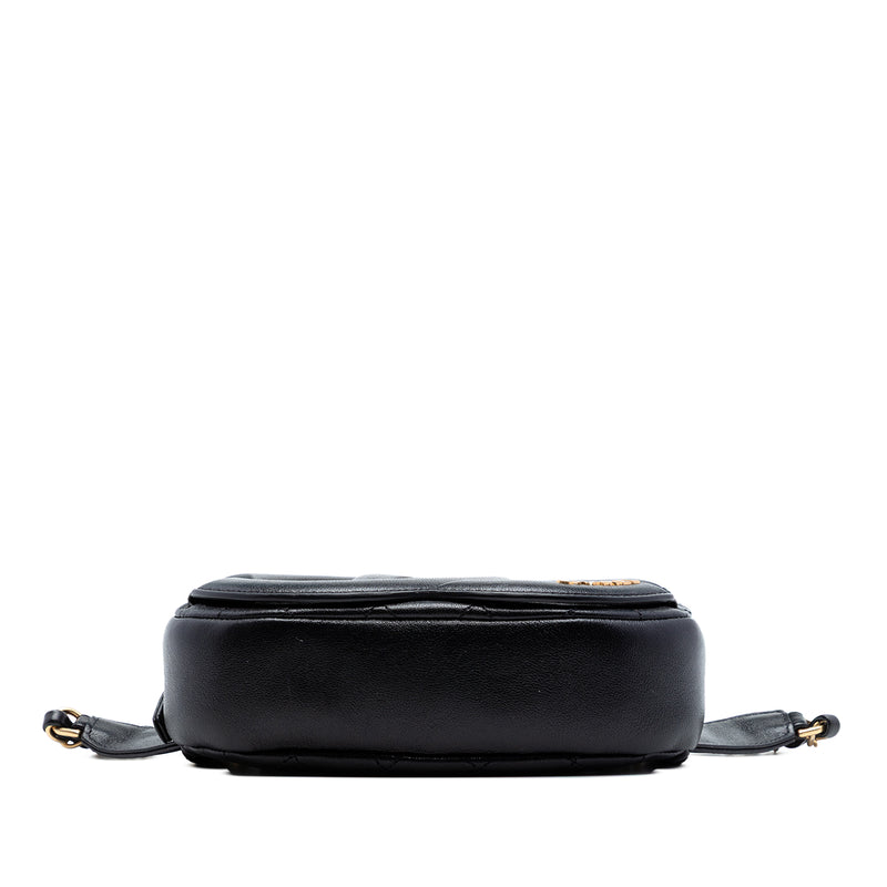 CC Quilted Lambskin Coco Midnight Camera Bag - Image 3