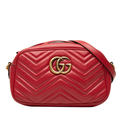 Small GG Marmont Matelasse Leather Crossbody - Image 1