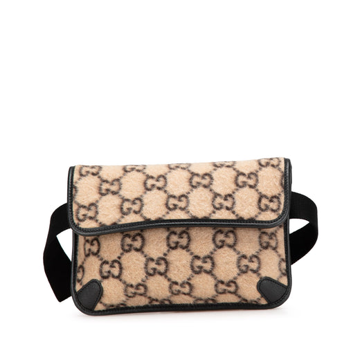 GG Wool Slim Belt Bag - Image 1