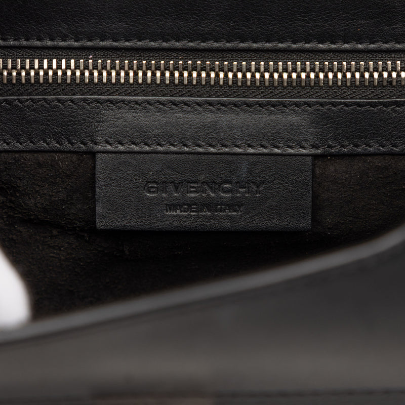 Mini Studded Goatskin Pandora Box Crossbody - Image 5