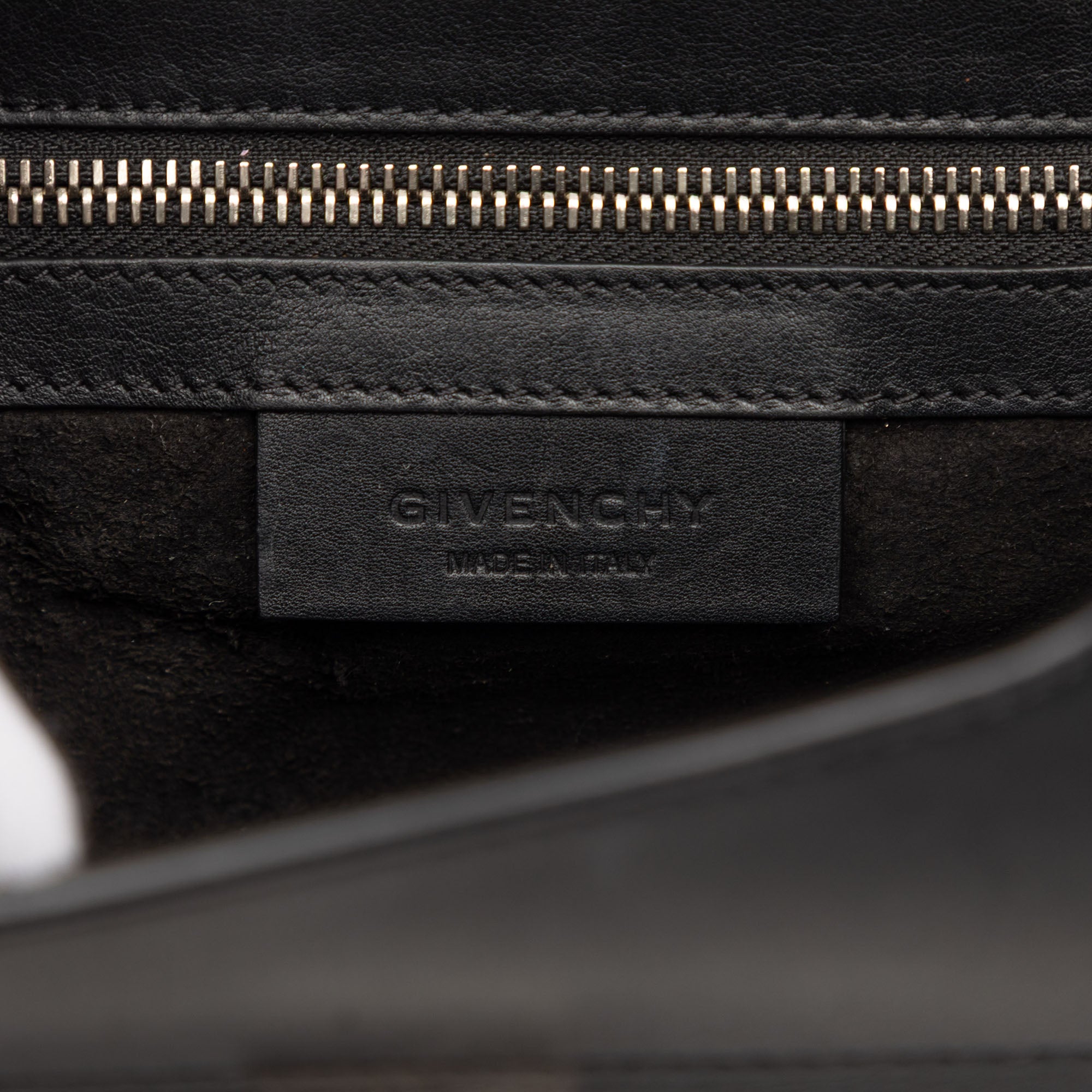Mini Studded Goatskin Pandora Box Crossbody - Image 5