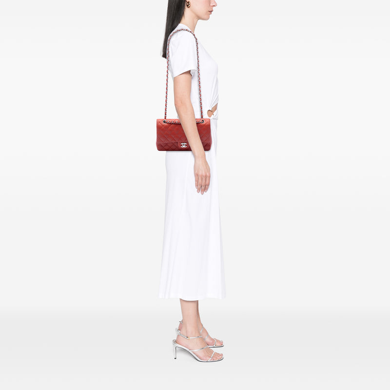 Medium Classic Caviar Double Flap - Image 6