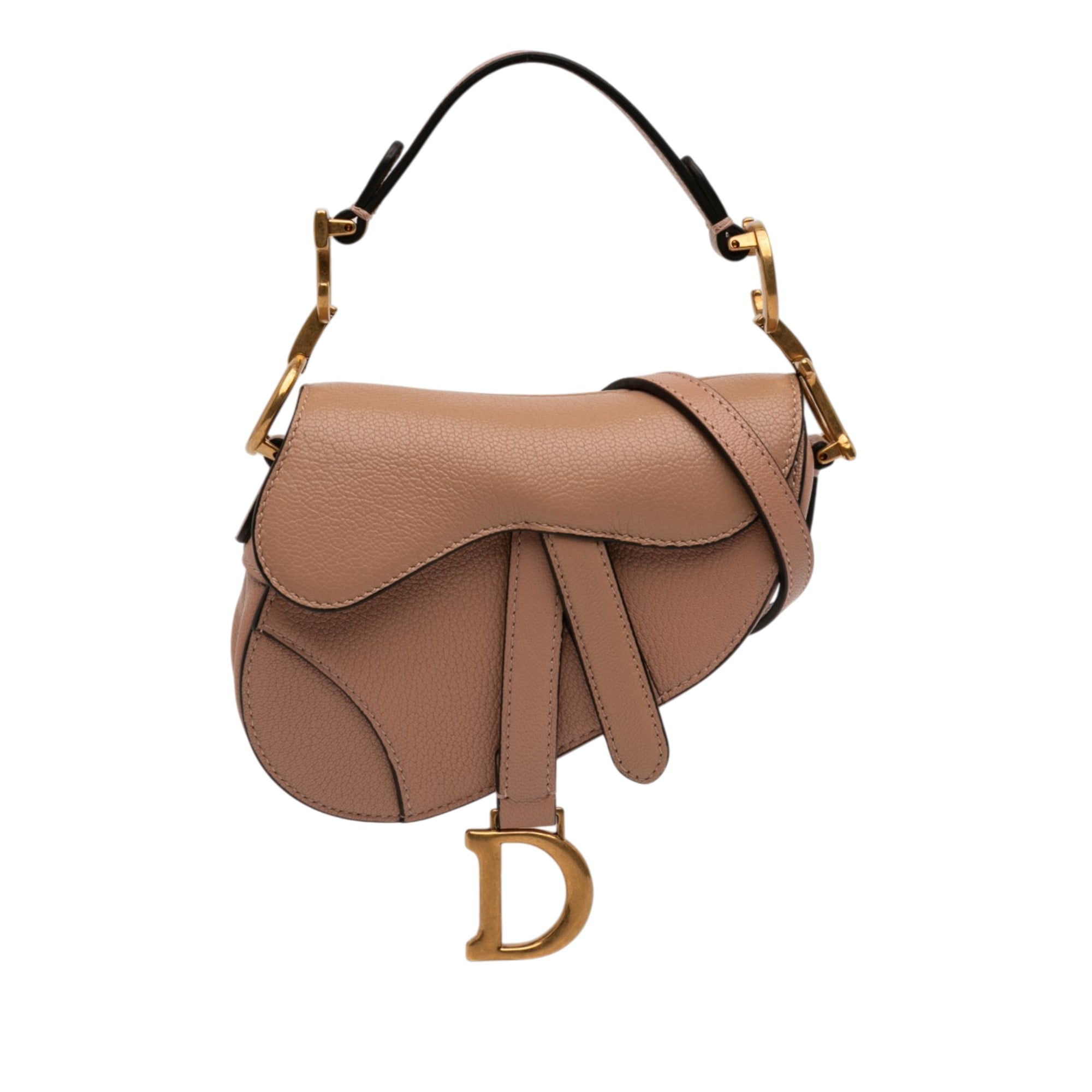 Micro Goatskin Saddle Bag - Image 1