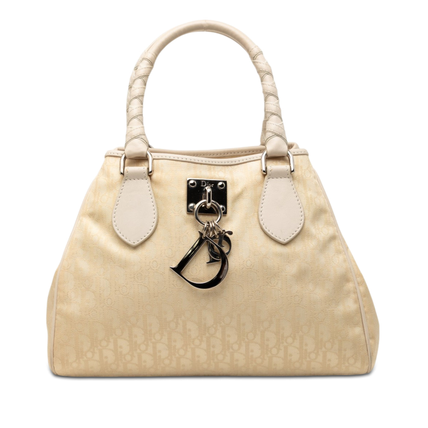 Small Diorissimo Trotter Canvas Lovely Charm Tote - Image 1