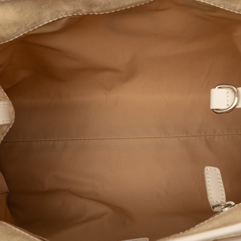 Small Diorissimo Trotter Canvas Lovely Charm Tote - Image 4