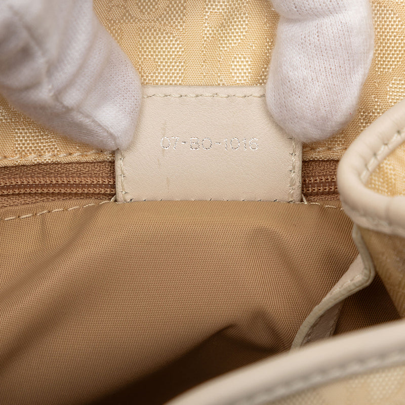 Small Diorissimo Trotter Canvas Lovely Charm Tote - Image 6