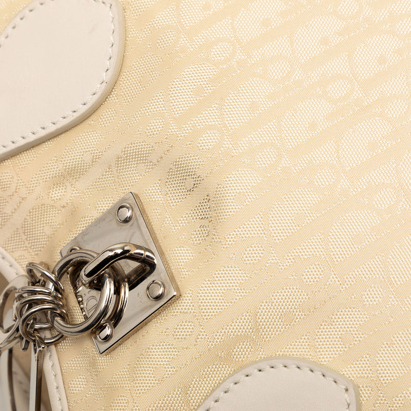 Small Diorissimo Trotter Canvas Lovely Charm Tote - Image 7