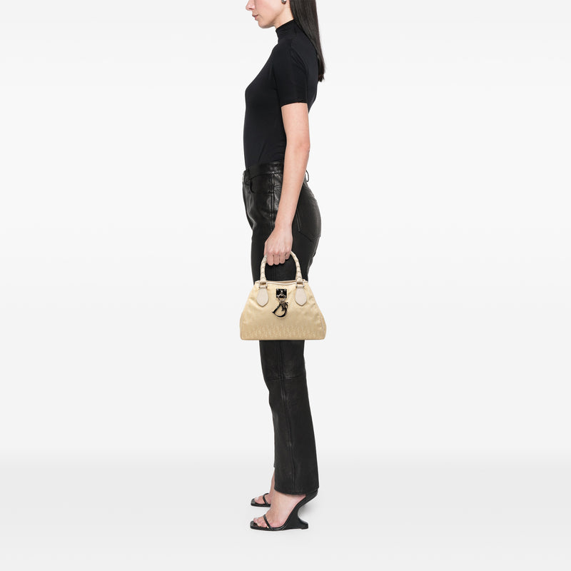 Small Diorissimo Trotter Canvas Lovely Charm Tote - Image 8