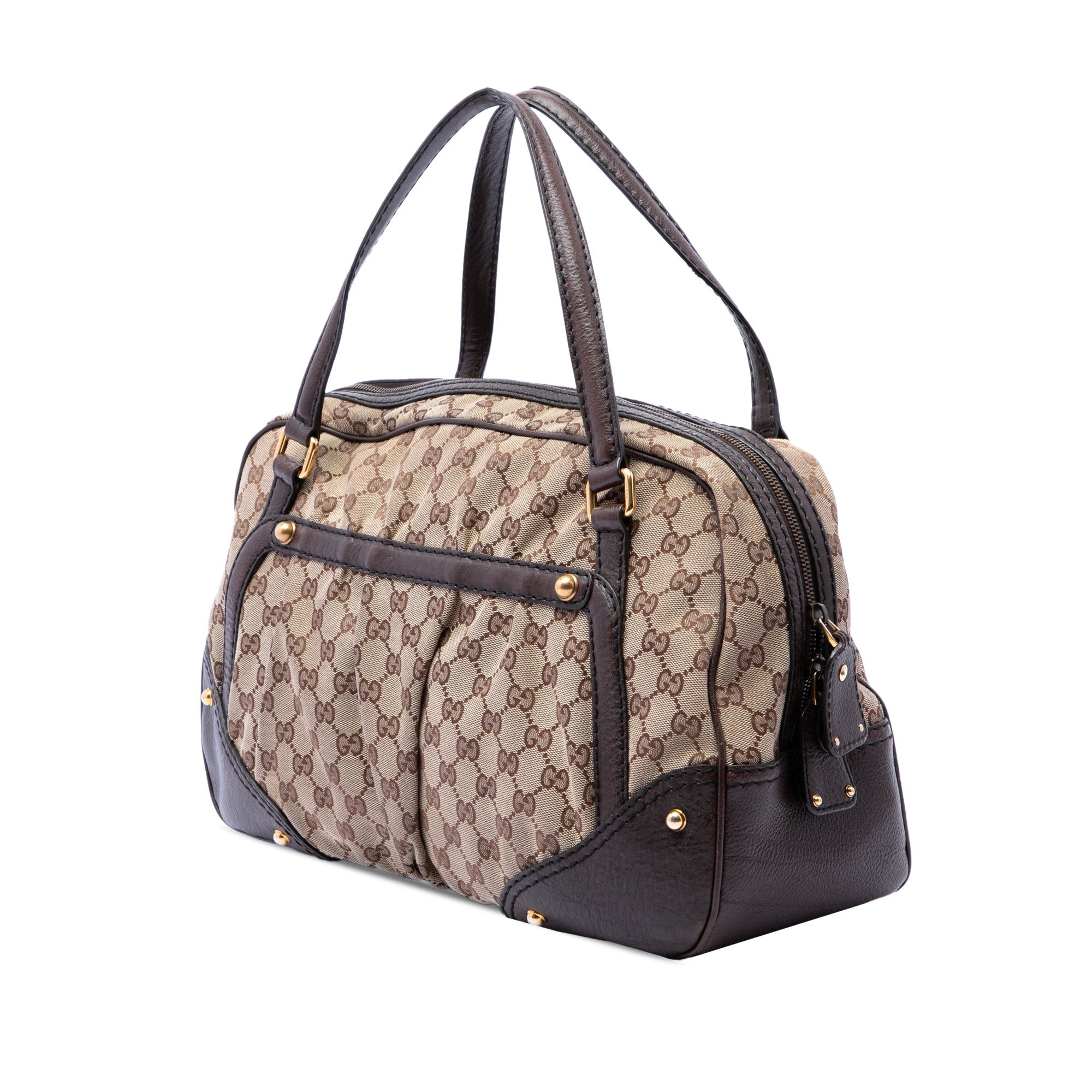 GG Canvas Jockey Boston Bag - Image 2