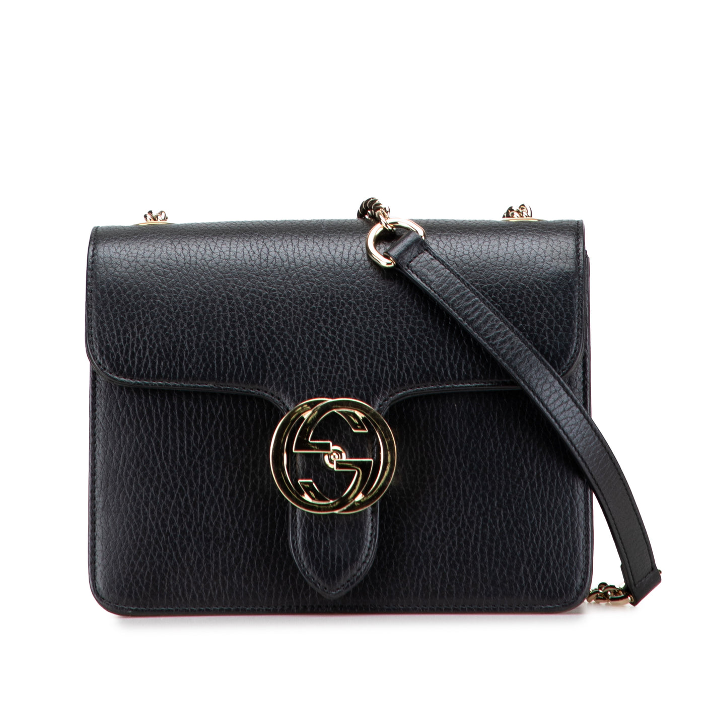 Small Dollar Calfskin Interlocking G Crossbody - Image 1