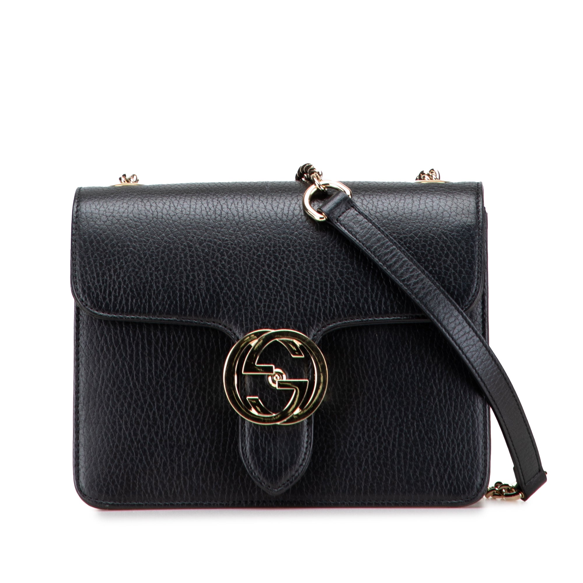 Small Dollar Calfskin Interlocking G Crossbody - Image 1