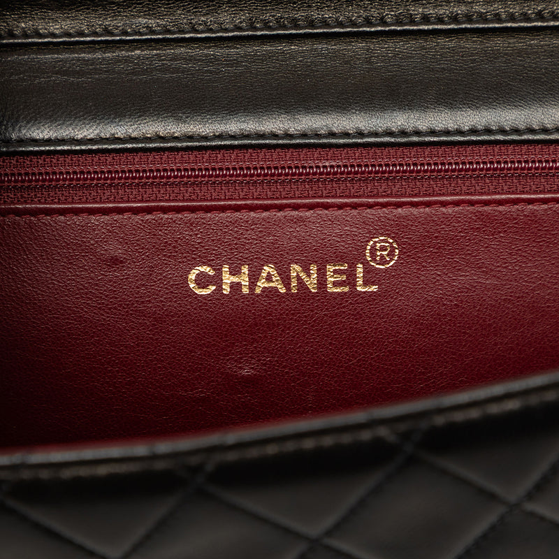 Medium CC Quilted Lambskin Single Flap - Image 5
