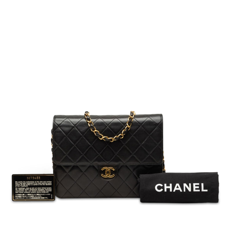 Medium CC Quilted Lambskin Single Flap - Image 8