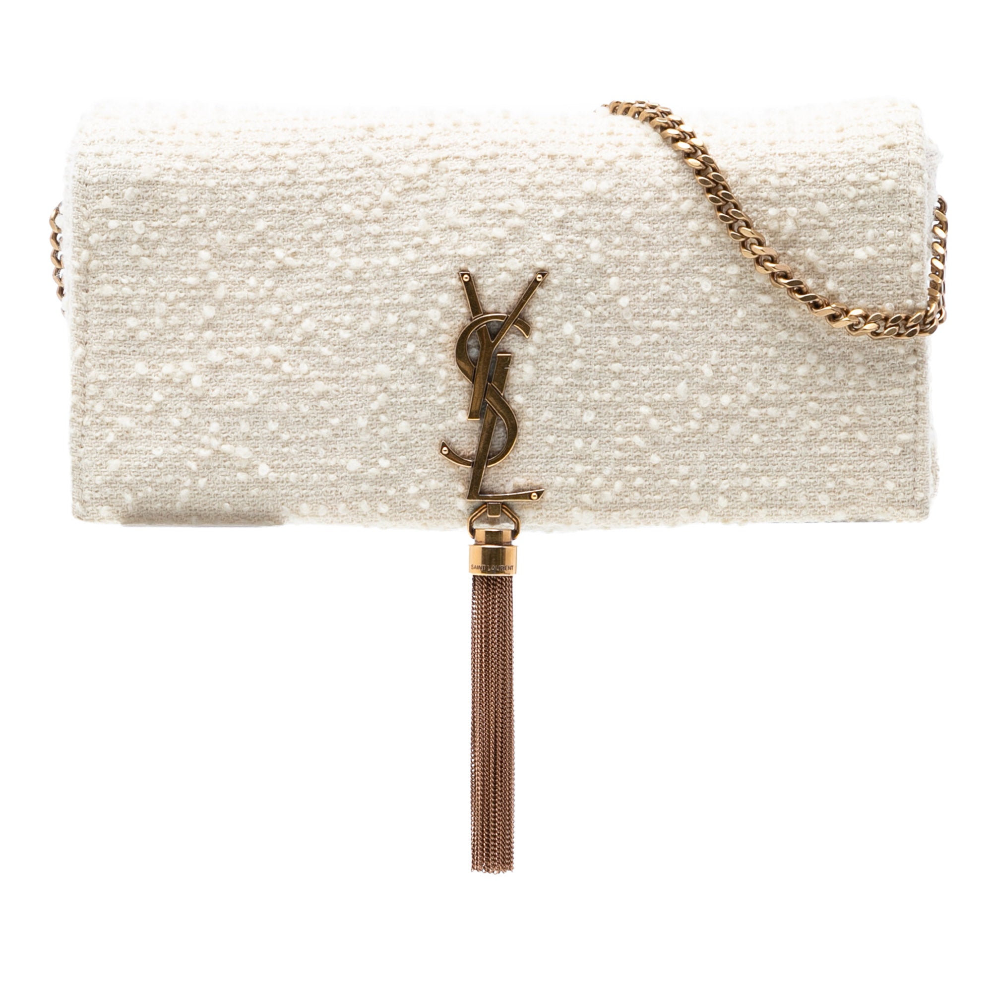 Tweed Monogram Kate 99 Tassel Bag - Image 1