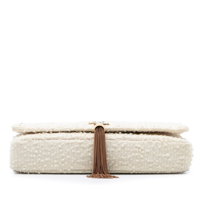 Tweed Monogram Kate 99 Tassel Bag - Image 3
