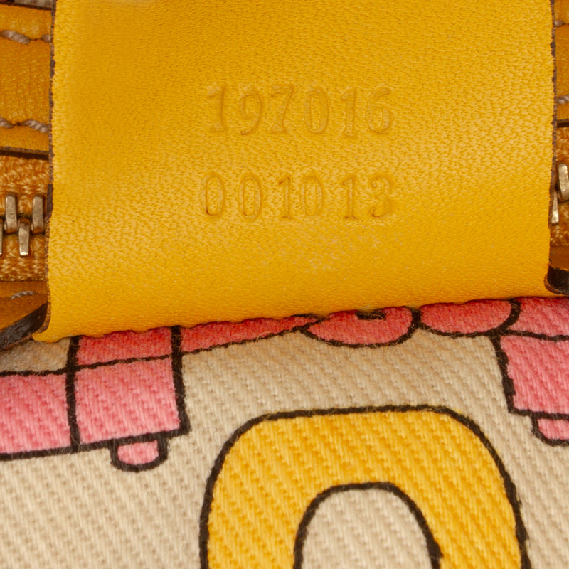 Large Guccissima Hysteria Satchel - Image 6