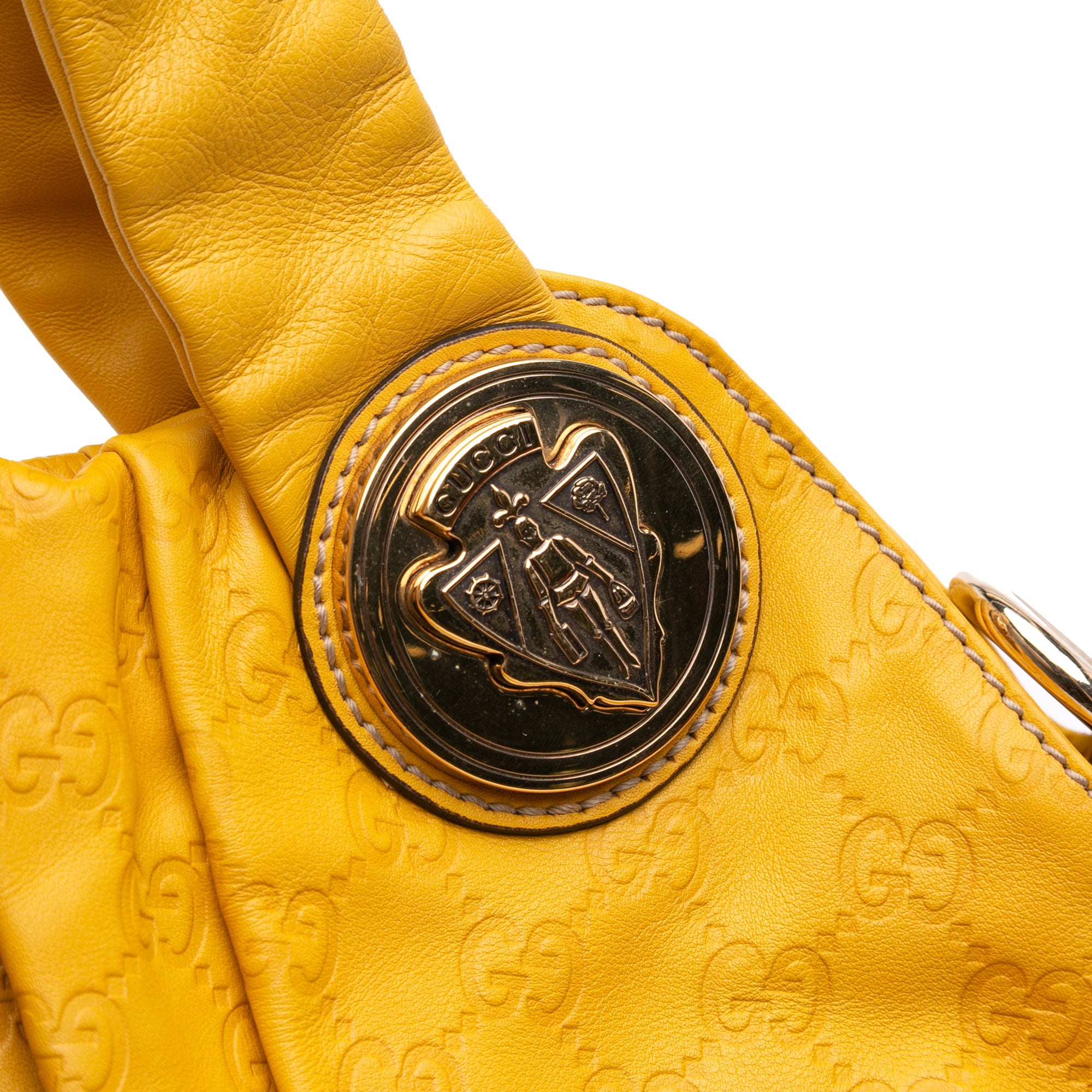 Large Guccissima Hysteria Satchel - Image 7