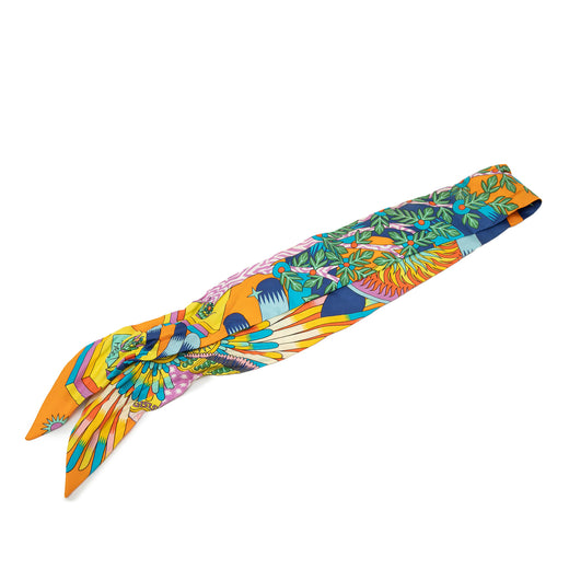 La Source de Pegase Silk Twilly Scarf - Image 1