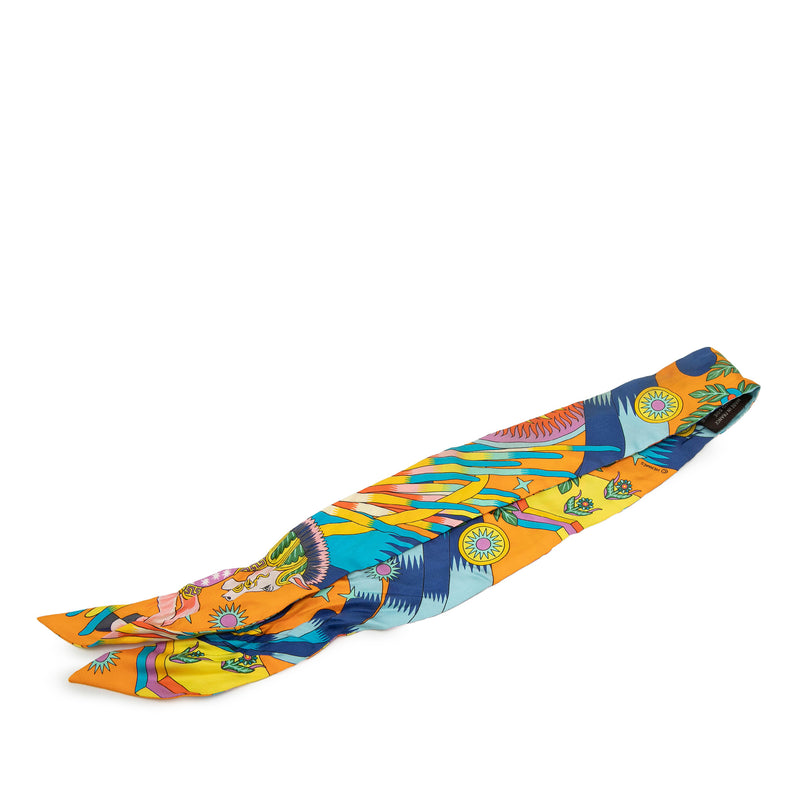 La Source de Pegase Silk Twilly Scarf - Image 2