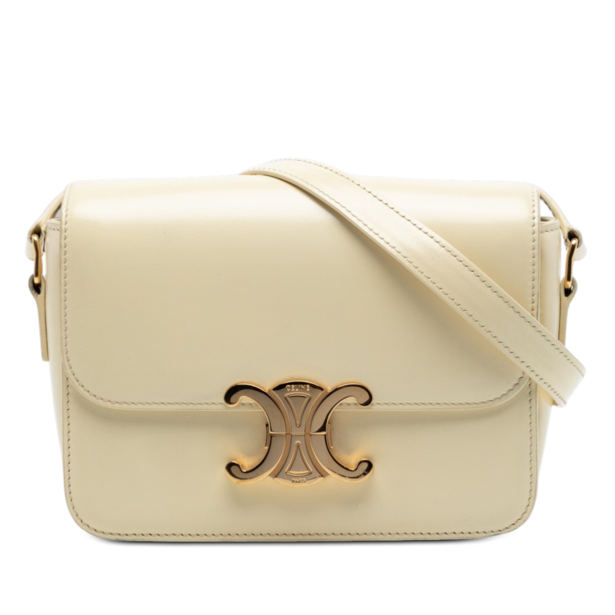 Classique Shiny Calfskin Triomphe Crossbody - Image 1