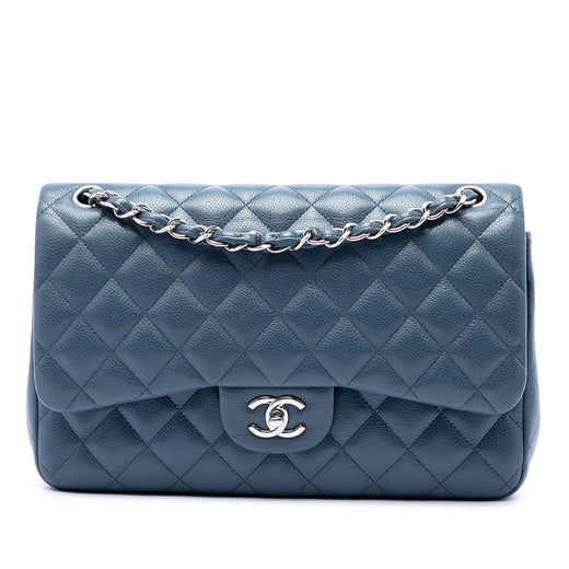 Jumbo Classic Caviar Double Flap - Image 1