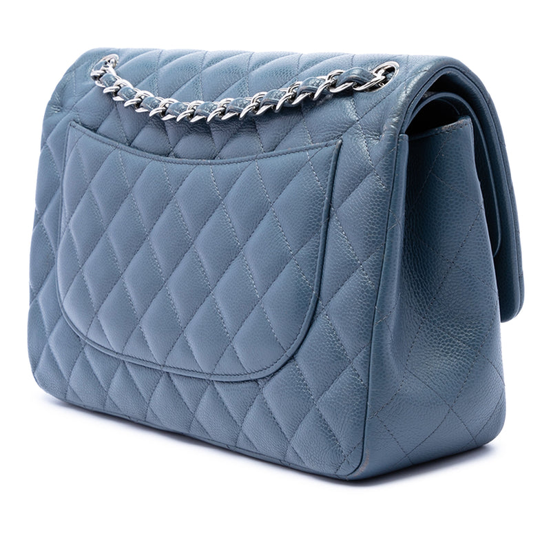 Jumbo Classic Caviar Double Flap - Image 2