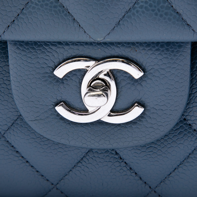 Jumbo Classic Caviar Double Flap - Image 5