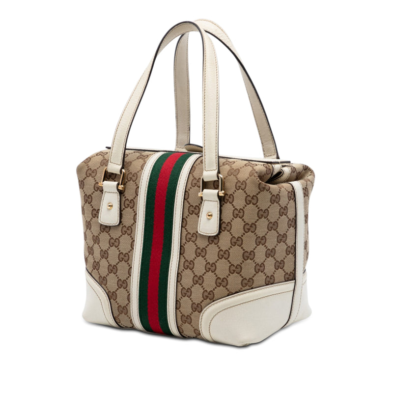 GG Canvas Web Treasure Handbag - Image 2
