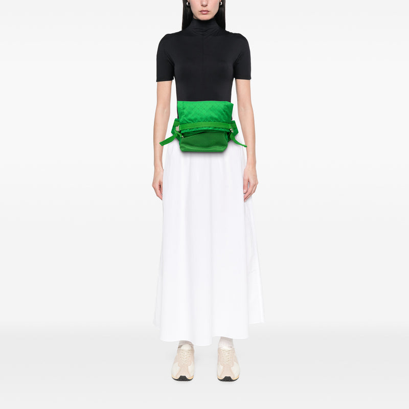 Nylon and Mesh Intrecciato Belt Bag - Image 7
